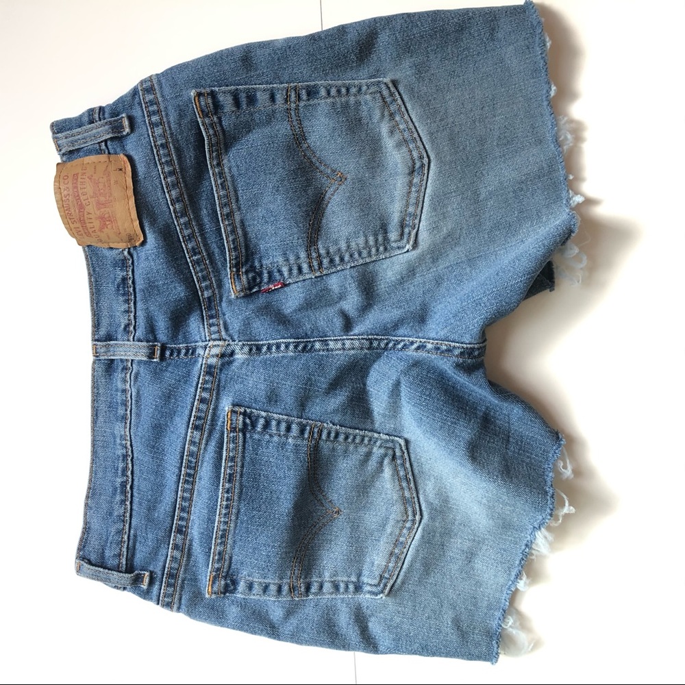 Vintage Levi’s cutoff shorts
